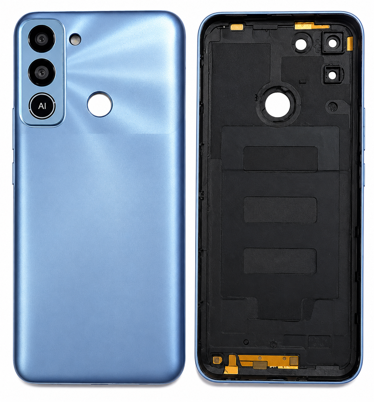 Back Panel Body For Tecno Pop 5 Pro BD4J Sky Blue